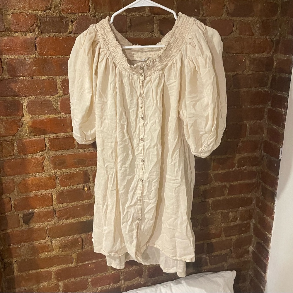 Boho off shoulder tunic/dress